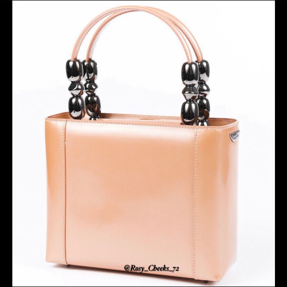Christian Dior Malice Vintage Tote Bag Camel Tan - Picture 2 of 13